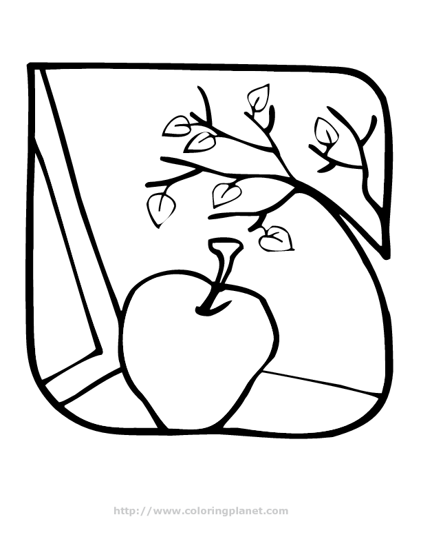 Fall Apples Coloring Pages | Clipart Panda - Free Clipart Images