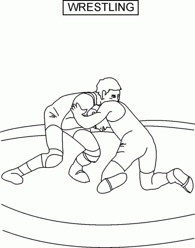 Wrestling Coloring Pages 4937 Label All Wrestling Coloring Pages 