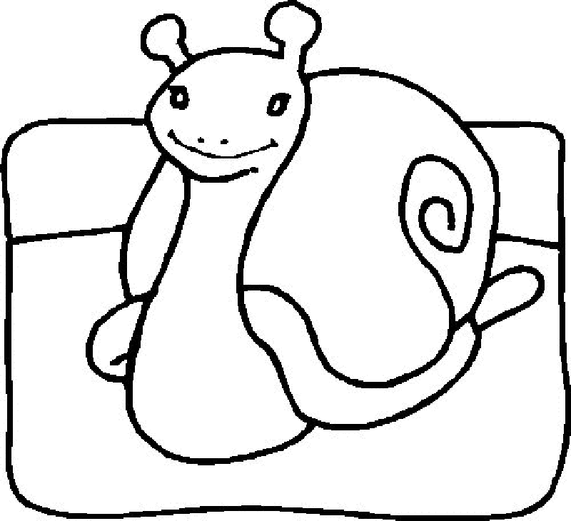 Pictures Of Snails For Kids - Coloring Home