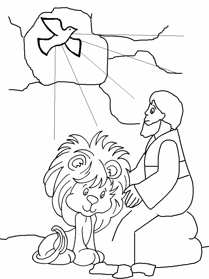 Nw Daniel Bible Coloring Page & Coloring Book - Coloring Home