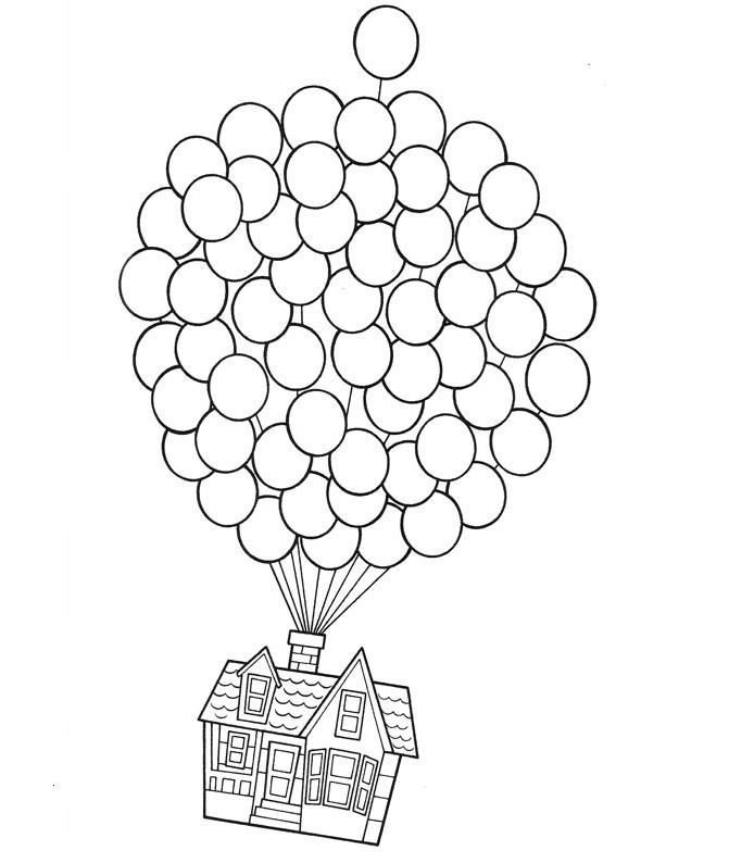Birthday Balloons Coloring Pages » Fk coloring pages