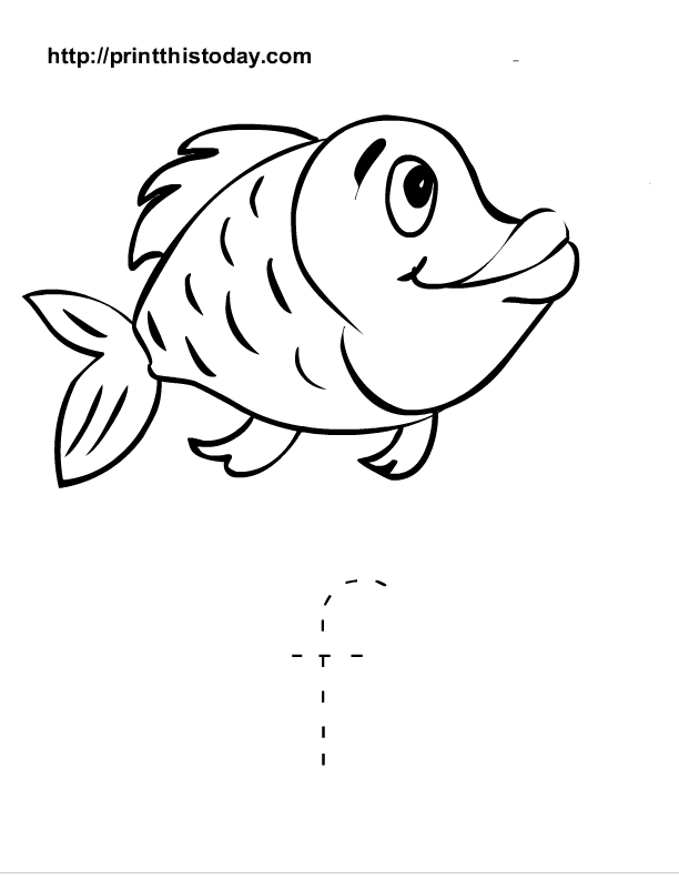 Fish Alphabet Letters