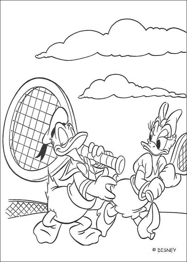 Tennis coloring pages 12 / Tennis / Kids printables coloring pages