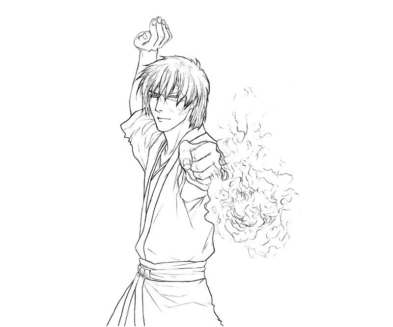 Prince Zuko Coloring Pages
