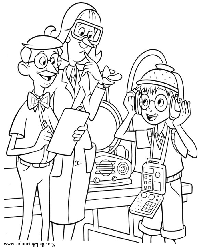 TRAFFIC SIGNAL WORD Colouring Pages (page 2)