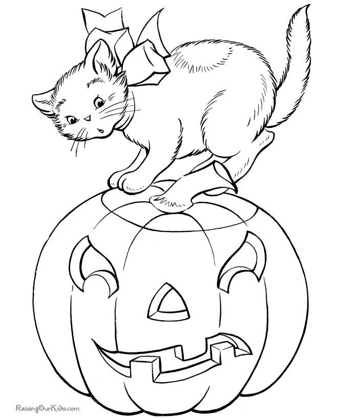 halloween coloring page | Coloring Pages For Kids