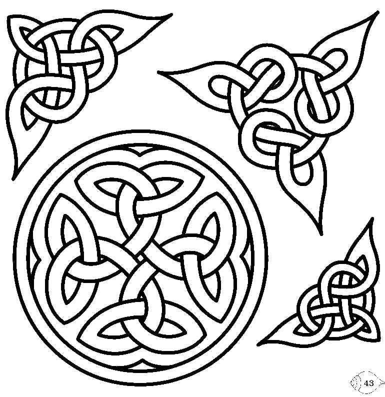 22 Celtic Coloring Pages | Free Coloring Page Site