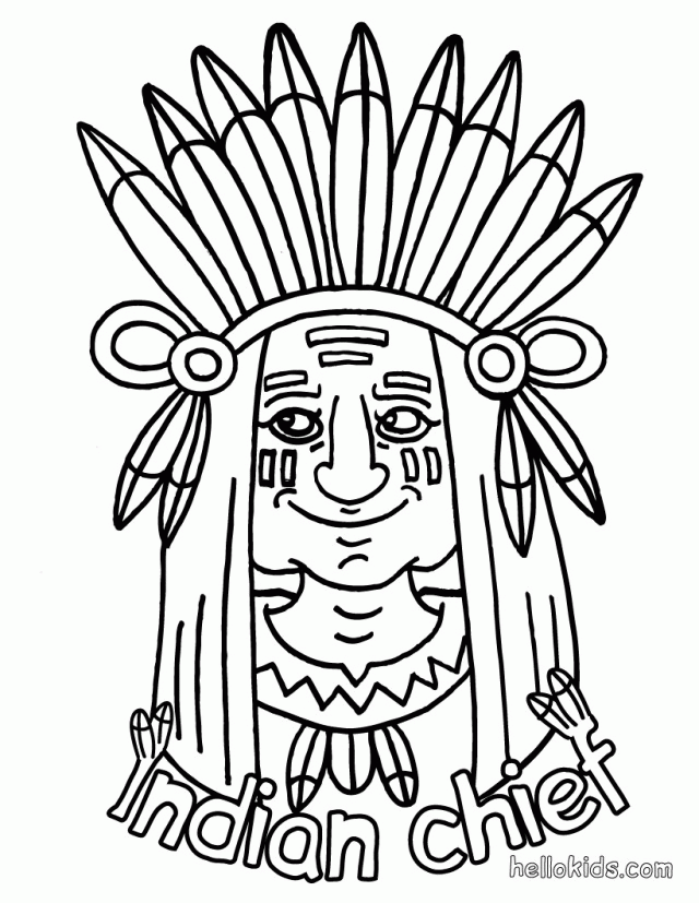 Indian Coloring Pages Page Thingkid Indians Coloring Pages 226606 