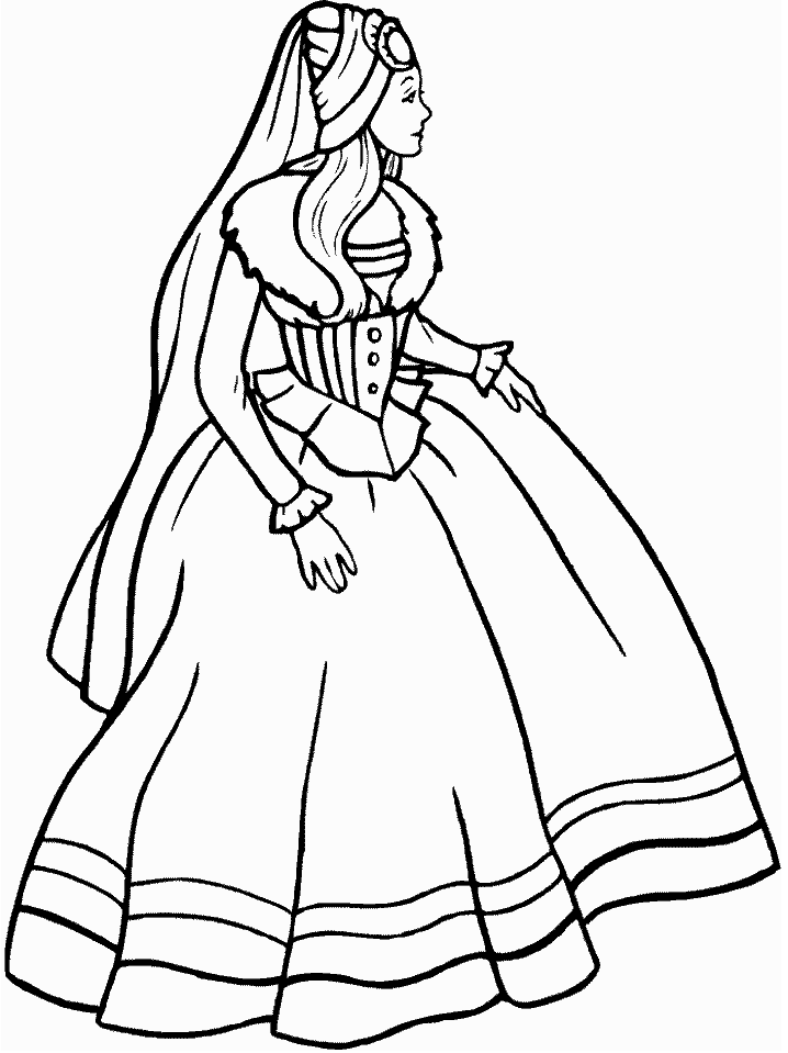 Girl Coloring Pages | ColoringMates.