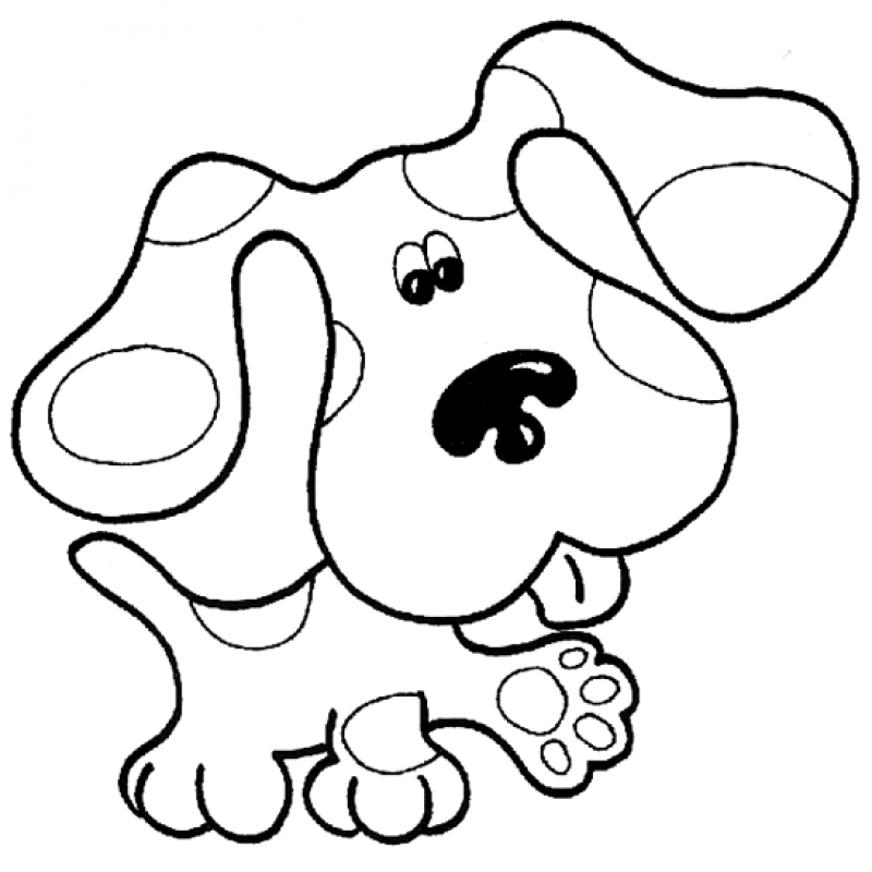 Blue S Clues Coloring Pages - HD Printable Coloring Pages