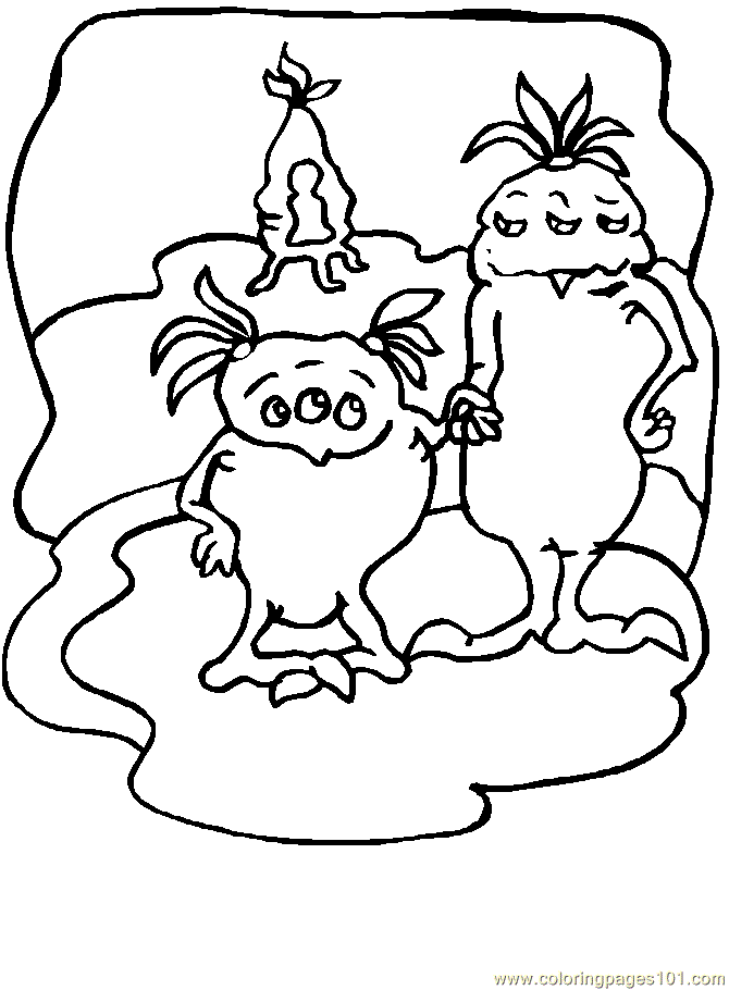 Free Space Alien Coloring Page For Kids | Coloring Pages