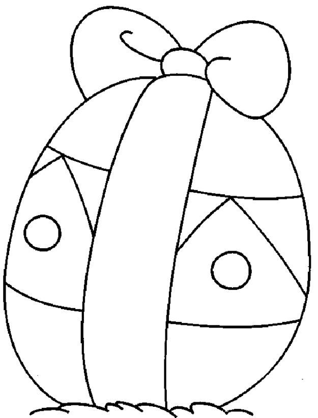 Easter Egg Coloring Pages « Teacher Fan