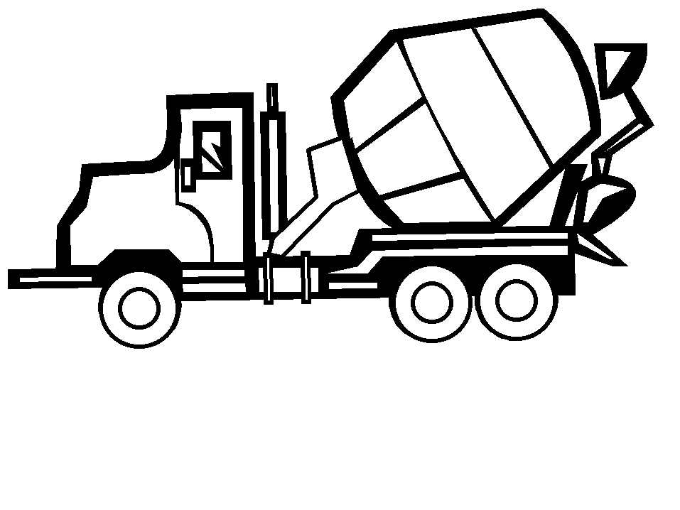 Truck5 Transportation Coloring Pages & Coloring Book