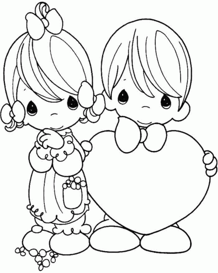 Valentine Coloring Pages For Preschool - Coloring Home