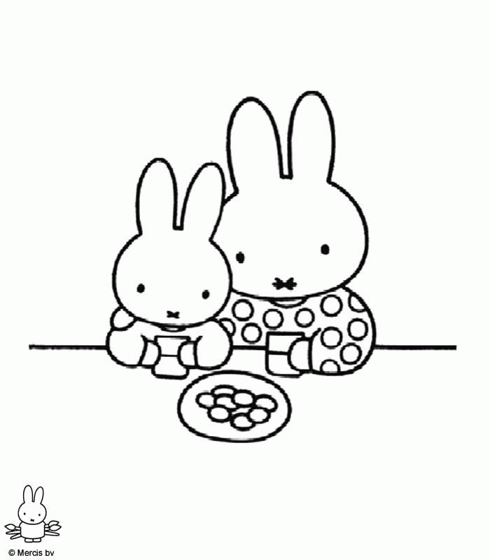 Do MIFFY Colouring Pages (page 3)