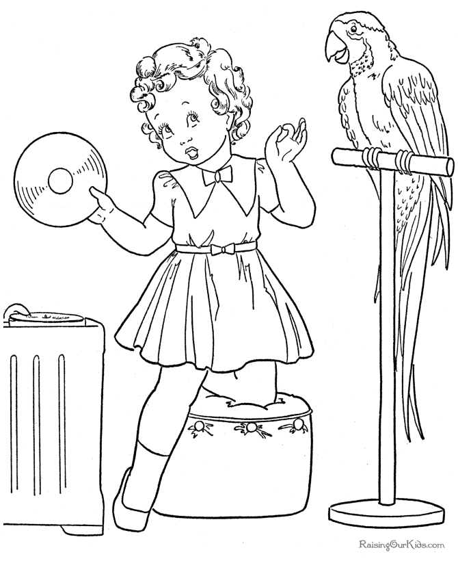 Free printable bird coloring pages