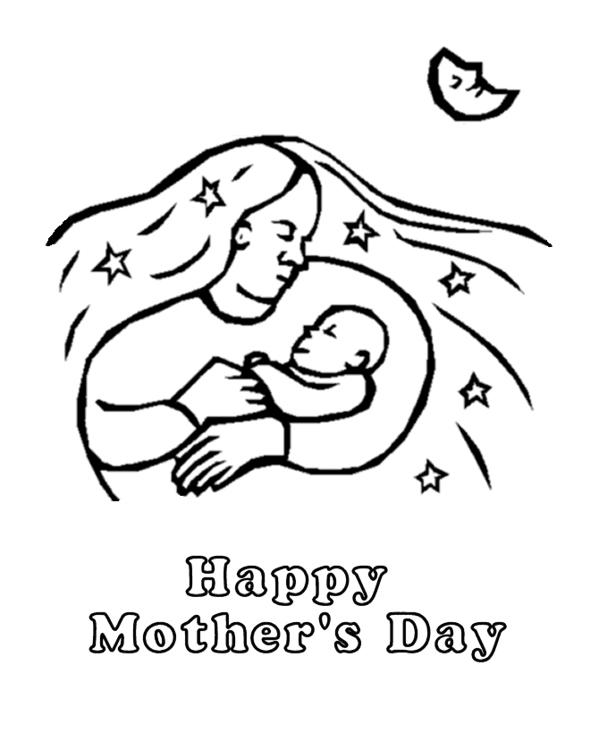 Download Mother S Day Coloring Pages Mother And Child Coloring Page Coloring Home