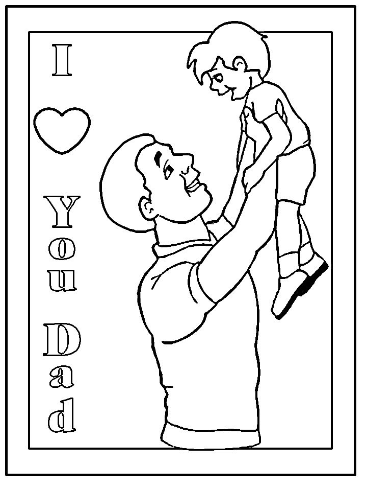 Fathers day coloring pages | Coloring Pages