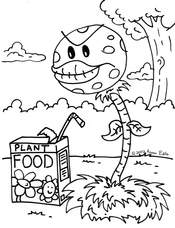 plplant Colouring Pages