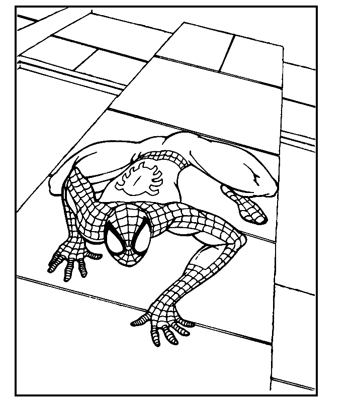 Spectacular Spiderman Coloring Pages - Coloring Home