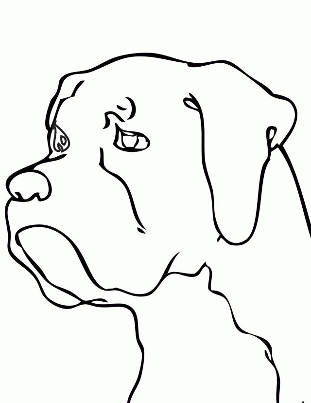 Boxer Dog Coloring Pages Download Free Printable Coloring Pages 