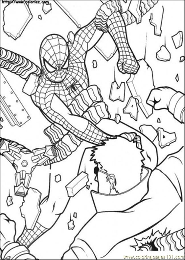 Spiderman Coloring Pages Online