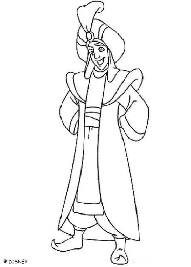 Disney Coloring Pages Aladdin Images & Pictures - Becuo