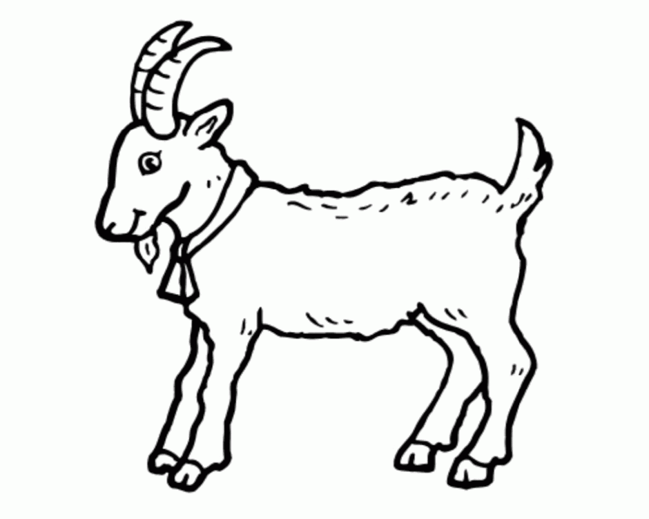 Three Billy Goats Gruff Coloring Pages : The Three Billy Goats 
