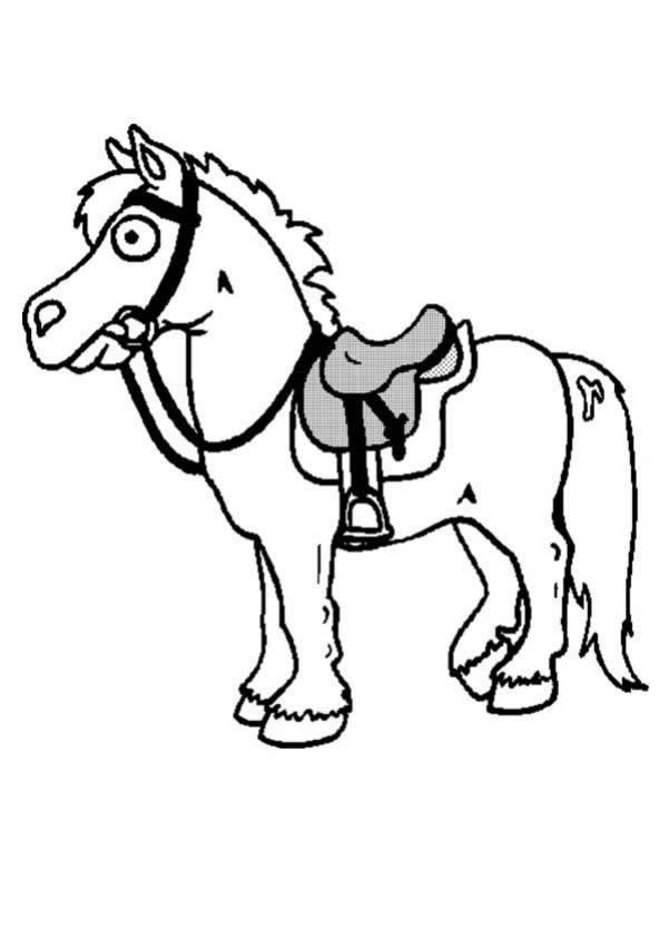 little horse coloring pages | The Coloring Pages