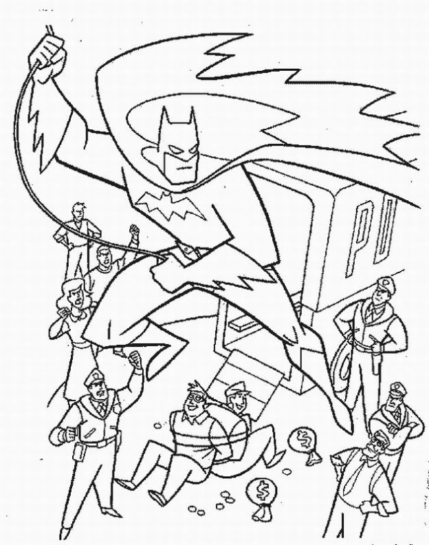 Batman Fly Coloring Pages Free : New Coloring Pages