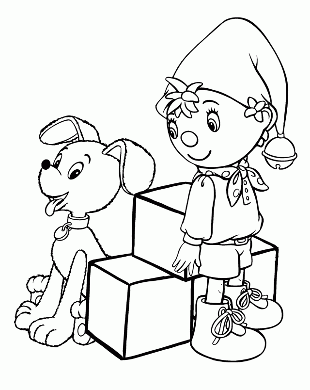 Noddy Coloring Pages For Kids Printable Free 292976 Noddy Coloring 