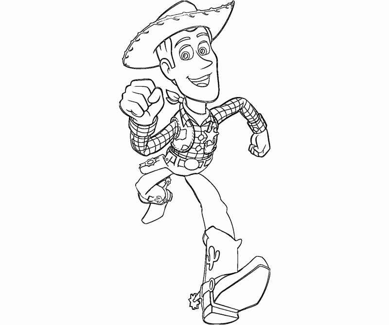 9 Toy Story Coloring Page