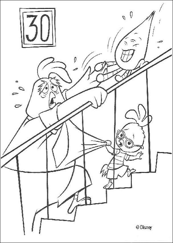 Chicken Little coloring pages | Disney coloring page