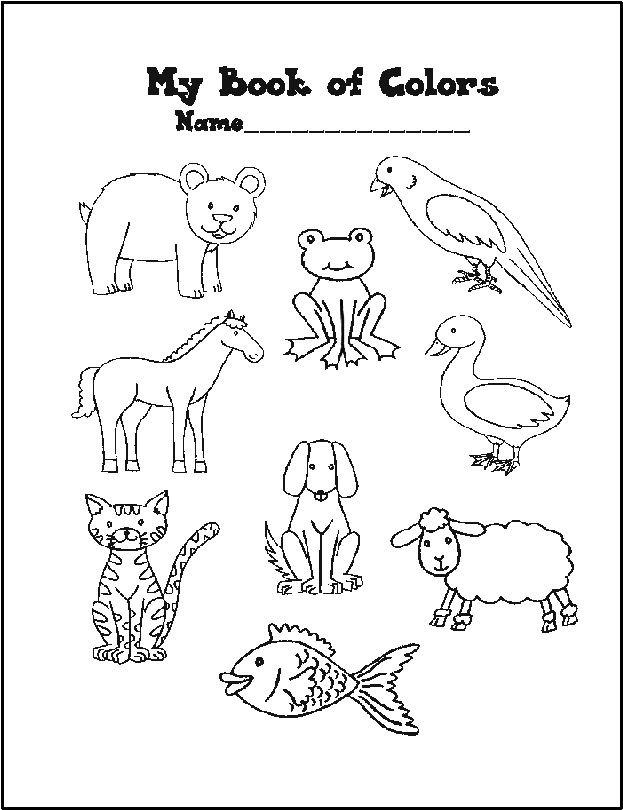 Pix For > Brown Bear Coloring Page