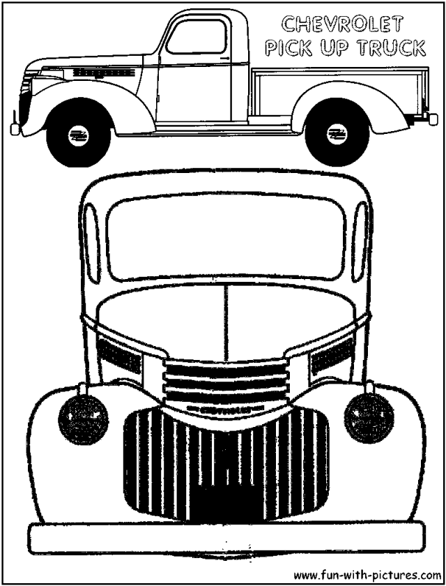 Pickup Truck Coloring Pages Ford Pickup Truck Coloring Pages 