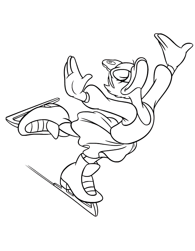 Coloring Page - Daisy duck coloring pages 9