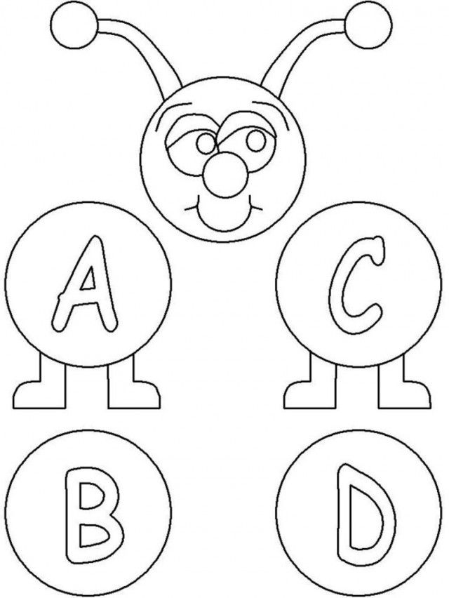 ABC Coloring Pages 2 Coloring Pages To Print 3765 Abc Coloring 