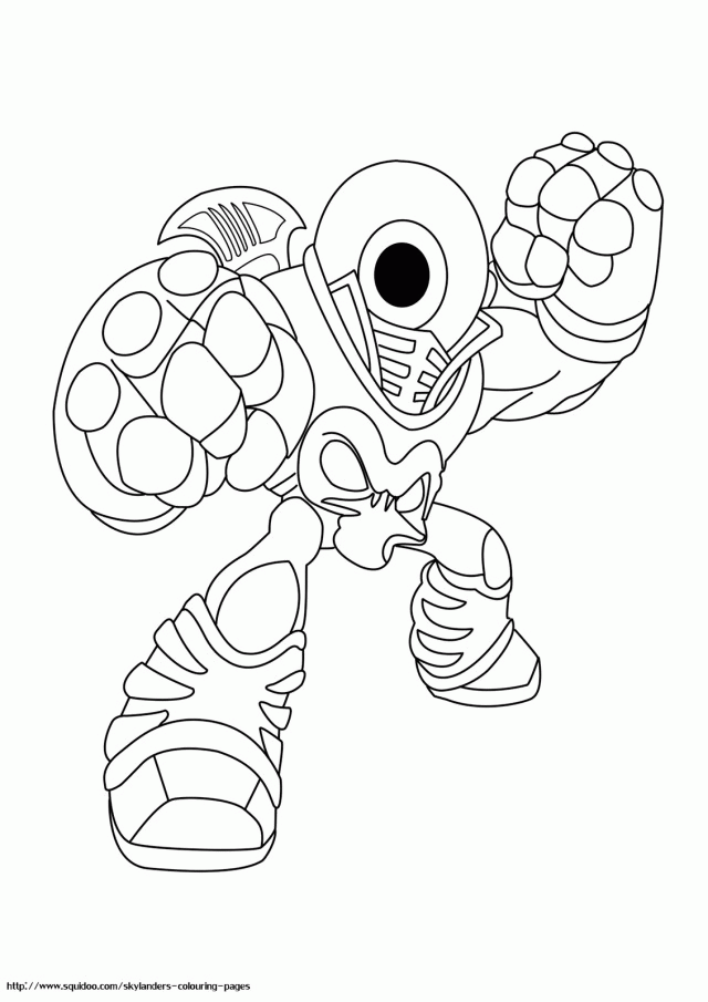 Skylanders Giant Coloring Pages Coloring Book Area Best Source 