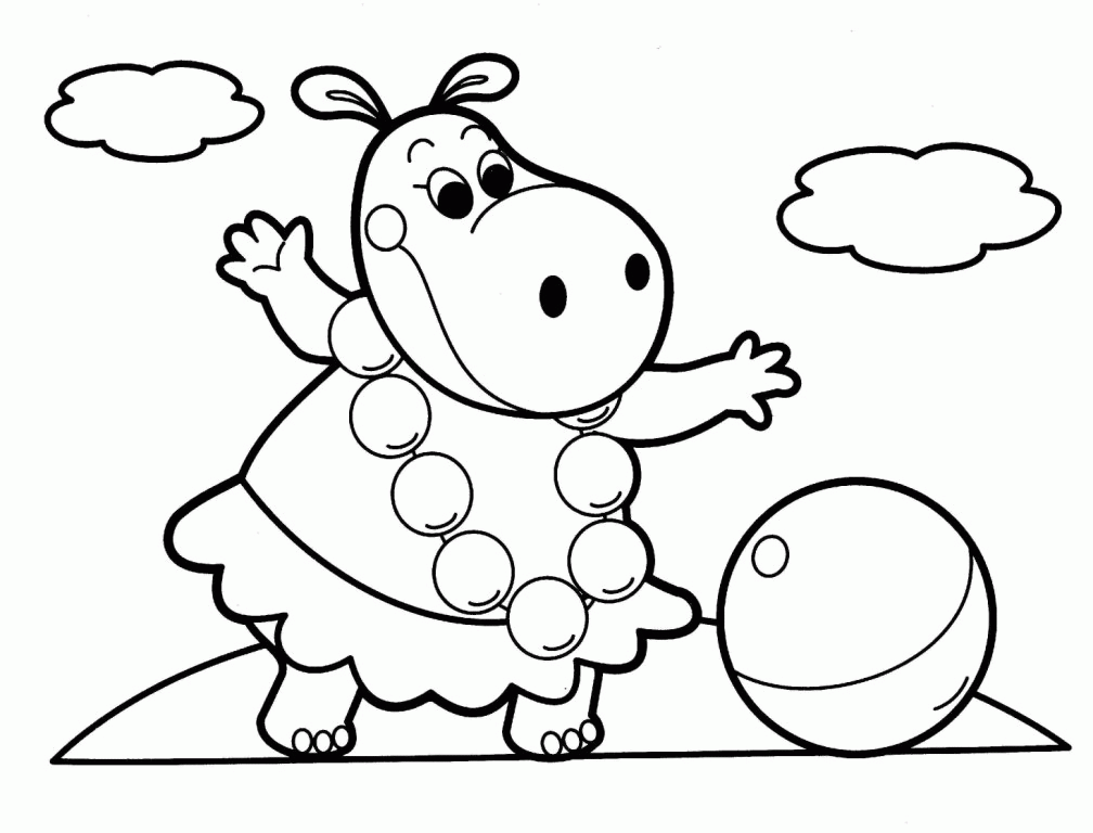Animals Coloring Pages For Babies 127 #13394 Disney Coloring Book 