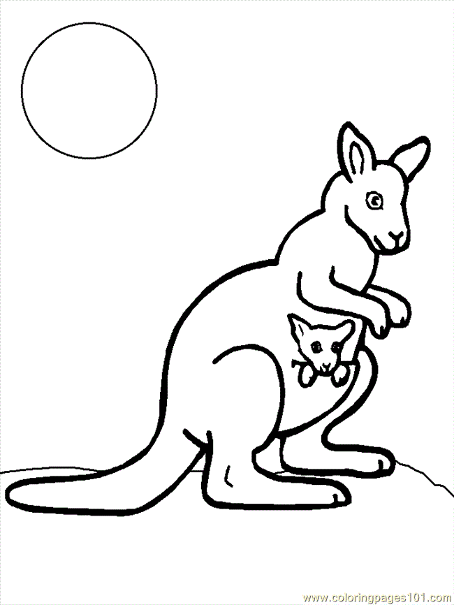 Coloring Pages Australia 6 (Countries > Australia) - free 