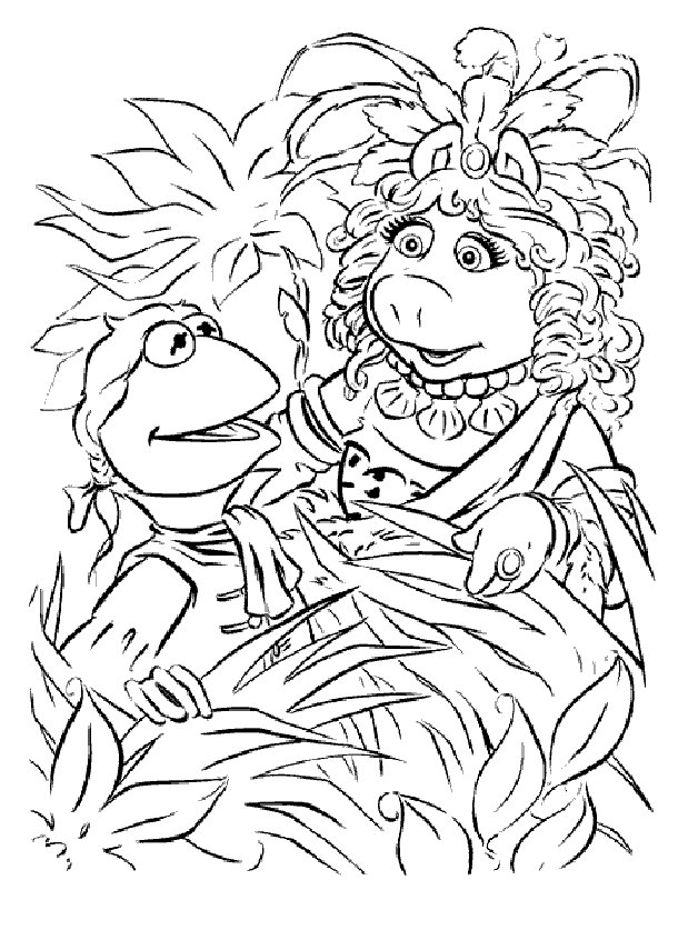 Muppets Most Wanted Coloring Pages | Birthday Printable