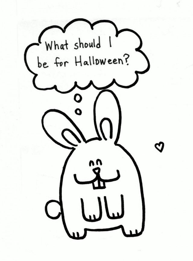 Cute Bunny Coloring Page 1731 Free Kids Coloring Pages 287105 