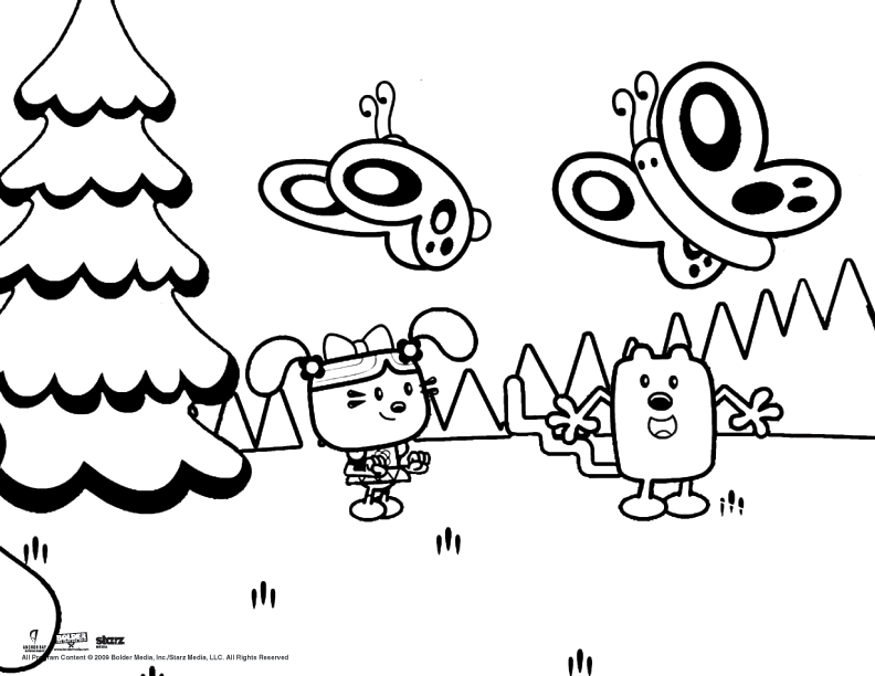 wubbzy Colouring Pages (page 2)