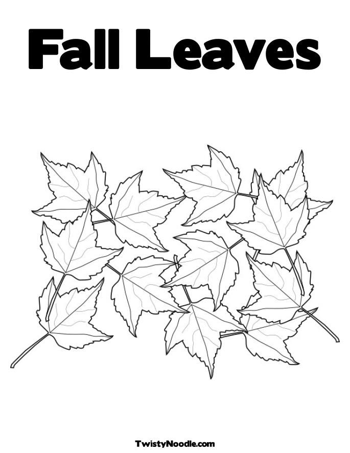 Maple Leaf Coloring Pages - Coloring Home