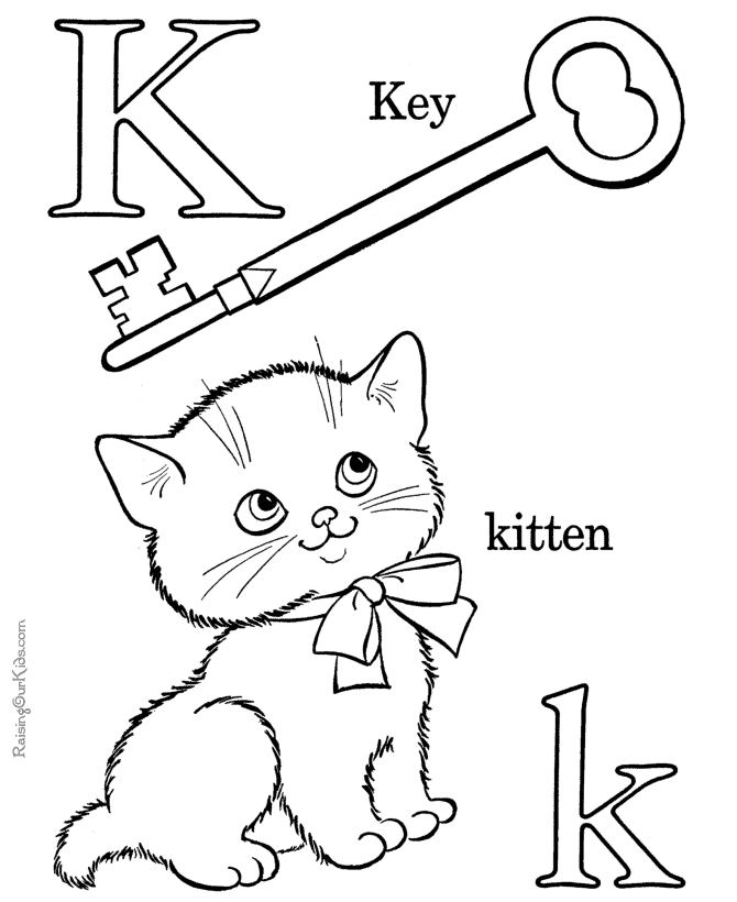baby cat animal coloring pages sheets prin best