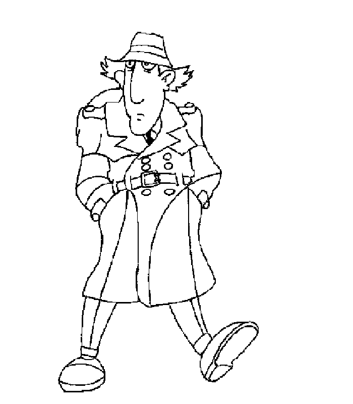 Best Coloring Pages Site: Inspector Gadget And Penny Coloring Pages For