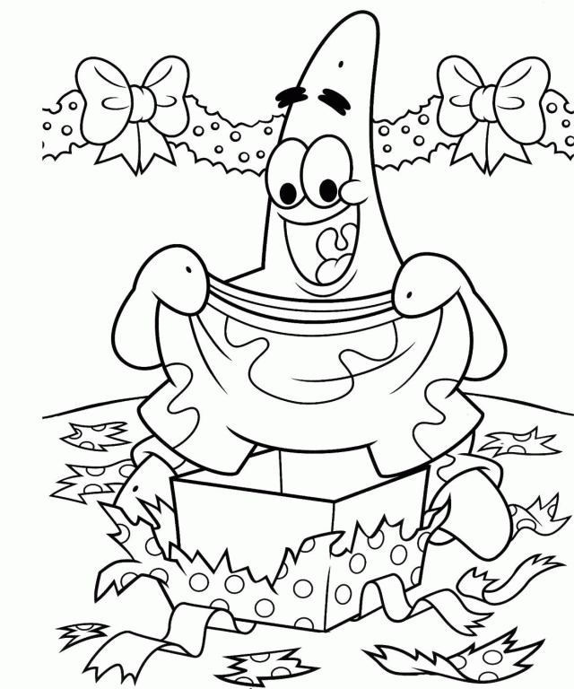 Patrick Star Coloring Pages - Coloring Home