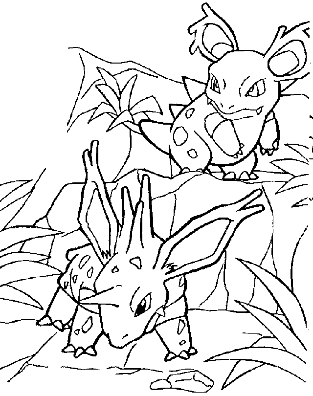 Pokemon Coloring Book Pages