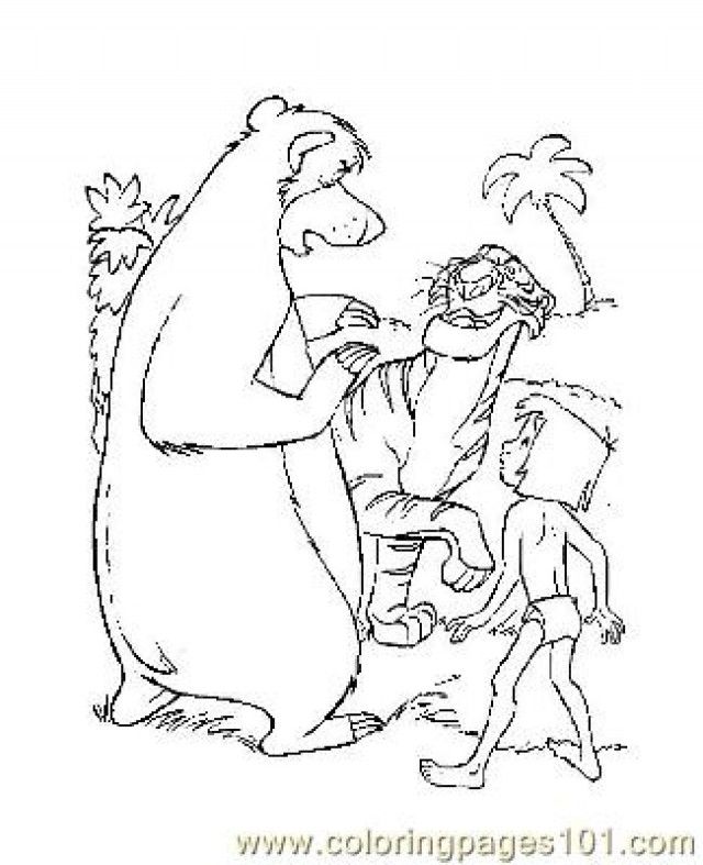 Pin Printable Jungle Book Colouring Pages 19 On Pinterest 174770 