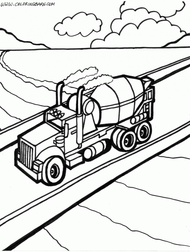 Cars And Trucks Coloring Pages Free Printable Cars And Trucks 